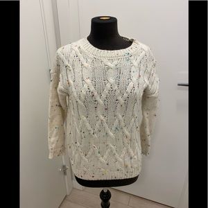 ❤️Flecked Cable Knit Sweaters S